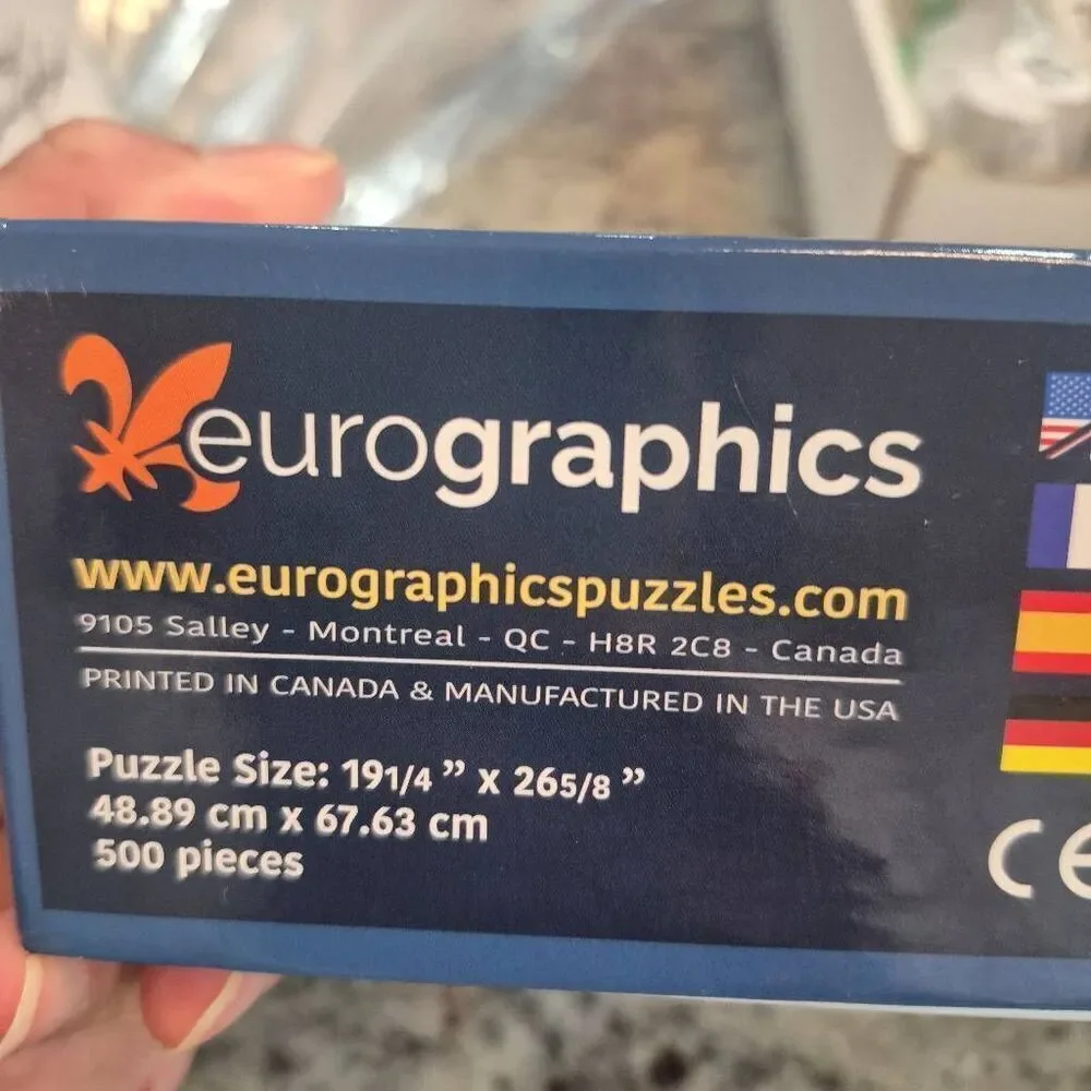 Eurographics Illustrated Periodic Table of the Elements 500 pc Jigsaw Puzzle USE
